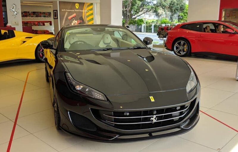 Exclusive Ferrari Hire Services in Auckland Ocean Eagle